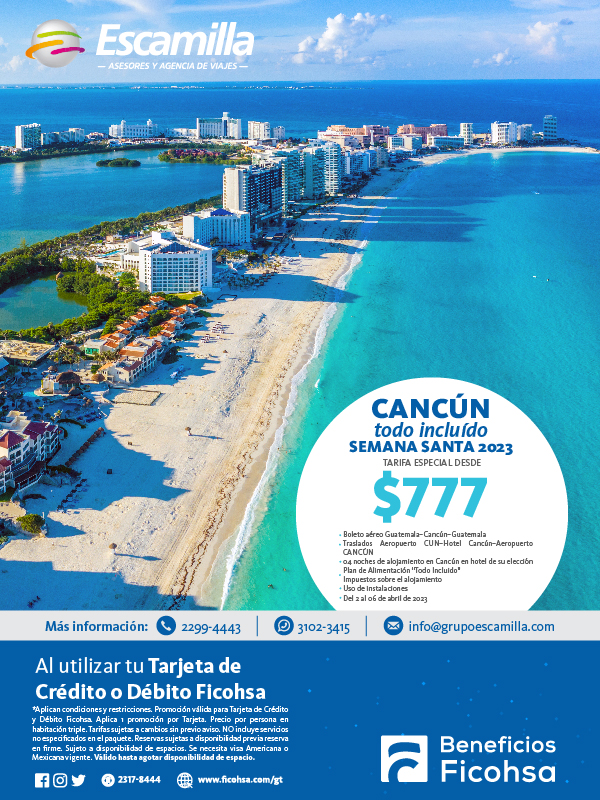 Viaja a Cancún en la Semana Santa 2023 a una TARIFA ESPECIAL con Agencia Escamilla