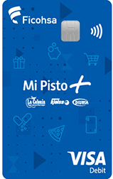 Tarjeta de Débito Visa Pisto+