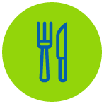 Icono de comida